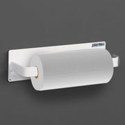 Plantex Magnetic Tissue Paper Holder for Kitchen and Bathroom - Tissue Box Stand for Kitchen Accessories (White)