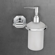 Plantex Nipron 304 Grade Stainless Steel Toilet Paper Holder/Handwash Dispenser/Liquid Soap Dispenser/Bathroom Accessories - Chrome