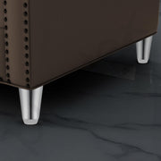 Plantex Heavy Duty Steel 3 inch Sofa Leg/Sofa Legs for Furniture Fitting/Sofa Legs Set of 8 pcs (Chrome)