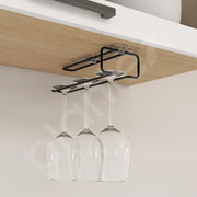 Plantex Self-Adhesive Drill Free Kitchen Towel Hanger/Adhesive Toilet Paper Holder/Toilet Paper Roll Holder Self Adhesive for Bathroom Accessories (Black)