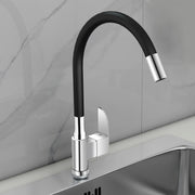 Plantex Pure Brass Flexible Tap for Kitchen Sink with Brass Wall Flange and Teflon Tape/360Â° Rotating Sink Tap for Kitchen Basin with Water Saving Aerator - (EPIC, 6325)