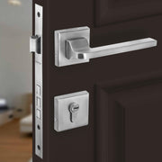 Plantex Premium Door Lock/Main Door Lock for Home/Mortise Lock Set with 3 Years of Warranty (605-Satin & Chrome)