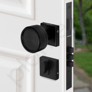 Plantex Triple Security Door Lock for Home/Main Door Lock Set with 3 Years of Warranty/Mortise Lock for Door with Brass Lock Body & Cylinder (Black)