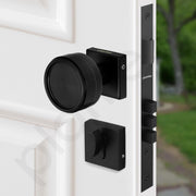 Plantex Triple Security Door Lock for Home/Main Door Lock Set with 3 Years of Warranty/Mortise Lock for Door with Brass Lock Body & Cylinder (Black)