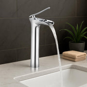 Plantex Pure Brass Basin Mixer Tap Hot & Cold/Single Lever Pillar Cock Water Tap for Basin/Mixer tap for Wash Basin-(Chrome)