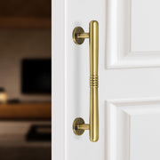 Plantex Main Door Handle/Stainless Steel Handle for Door/8 Inch Pull-Push Handle/3 Years Warranty Pack of 1 (S-142, Brass Antique)