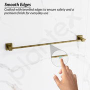 Plantex 304 Grade Stainless Steel 24 inchTowel Hanger for Bathroom/Single Towel Rod/Towel Bar/Towel Holder/Stand/Bathroom Accessories - Splash (Antique)