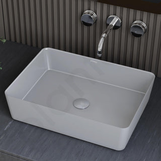Plantex Melamine Wash Basin/Basin for Bathroom/Tabletop Wash Basin/Restaurants/Office (Grey, 18 x 13 x 4.5 Inch)