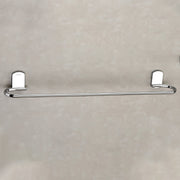 Plantex Parv 304 Grade Stainless Steel Towel Rod for Bathroom/Soap Holder/Napkin Ring/Bathroom Accessories - 3 Pcs Combo (Chrome)