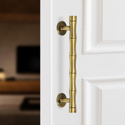 Plantex Door Handle/Stainless Steel Main Door Handle/8 Inch Pull-Push Handle/3 Years Warranty Pack of 1 (S-140, Brass Antique)