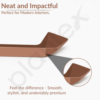 Plantex Cabinet Handle/224mm Handle for Cabinet/Door Pull-Push Handle for Home/Office/Door Accessories - Pack of 1 (Rose Gold)