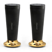 Plantex 6 Inch Sofa Leg for Bed Furniture/Aluminium Sofa Leg for Table/Support Legs/Furniture Leg - Pair of 1 (2 Piece) (DTS-87, Black & Gold)