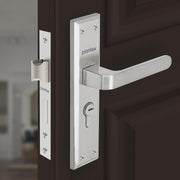 Plantex Premium Door Lock/Main Door Locks for Home/6-Lever Locks Mechanism with 3 Years of Warranty/Mortise Lock for Door - Main Door Lock Set (PTP-02 Matt)