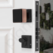 Plantex Heavy Duty Door Lock/Main Door Mortise Knob Lock/Handle Set for Home/Office/Door Accessories - (PT-011 Copper Antique & Black)