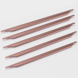Plantex Profile Handle for Kitchen Cabinet/30 Inch Alluminium Drawer Profile Handle/Wardrobe Pull Handle for Home/Office/Hotel - Pack of 5 (Rose Gold)