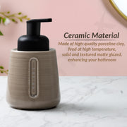 Plantex Soap Dispenser for Washbasin/Ceramic Hand Soap Dispenser/Dispenser for Kitchen/Bathroom Accessories - Pack of 1