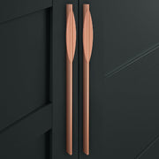 Plantex Cabinet Handle/Kitchen Cabinet Door Handle/Wardrobe/600 mm Cupboard Handle/Door Pull-Push Handle for Home/Office - Pack of 2 (Rose Gold)