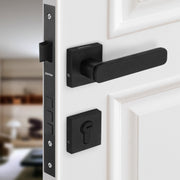 Plantex Triple Security Door Lock for Home/Main Door Lock Set with 3 Years of Warranty/Mortise Lock for Door with Brass Lock Body & Cylinder (7125, Z Black & DC Black)