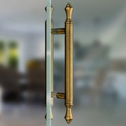 Plantex Heavy Duty Main Door Handle/14 Inch Door Handle for Main Door/Pull-Push Handle - Pack of 1 (Brass Antique) - 3 Years Warranty