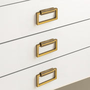 Plantex Rajwadi Drawer Kadi/Drawer Handle/Pull-Push Kadi for Home/Office Cabinet - Pack of 3 (SH-344, Gold)