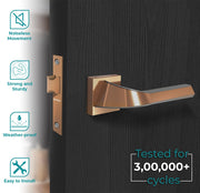 Plantex Heavy Duty Bathroom Door Lock ÃƒÂ¢Ã¢â€šÂ¬Ã¢â‚¬Å“ Mortise Keyless Door Lock for Bathroom/Store Room/Balcony with Baby Latch (7090 ÃƒÂ¢Ã¢â€šÂ¬Ã¢â‚¬Å“ PVD Choco & Satin Black Matt Finish)