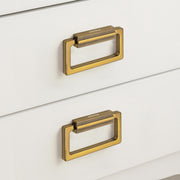 Plantex Rajwadi Drawer Kadi/Drawer Handle/Kadi for Drawers/Pull-Push Kadi for Home/Office Cabinet - Pack of 2 (SH-344, Gold)