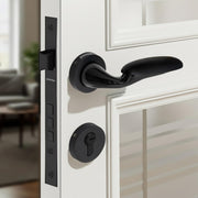 Plantex Door Lock for Home/Main Door Lock Set/Mortise Lock with Brass Lock Body & Cylinder  (7134, DC-Black & Z-Black)