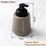 Plantex Soap Dispenser for Washbasin/Ceramic Hand Soap Dispenser/Dispenser for Kitchen/Bathroom Accessories - Pack of 1