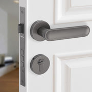 Plantex Main Door Lock/Mortise Lock for Door with 3 Years of Warranty - Robust Door Lock for Home with Brass Lock Body & Cylinder(Satin Black Finish)