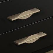 Plantex Cabinet Handle/Kitchen Cabinet Door Handle/Wardrobe/160 mm Cupboard Handle/Door Pull-Push Handle for Home/Office - Pack of 2 (Satin)