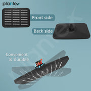 Plantex ABS Shower Head for Bathroom/360Â° Rotatable Hand Shower Head for bathroom/Rain Showers Head for bathroom/Pressurized Showers Head â€“ (Matte Black)