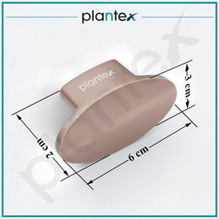 Plantex Knobs for Drawer/Small Drawer Knobs/Knobs for Cabinets/Pull-Push Knobs for Kitchen/Bedroom Drawer - Pack of 10 (Oval, Rembo)