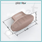Plantex Knobs for Drawer/Small Drawer Knobs/Knobs for Cabinets/Pull-Push Knobs for Kitchen/Bedroom Drawer - Pack of 4 (Oval, Rembo)