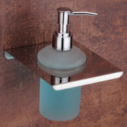 Plantex Stainless Steel and ABS Liquid/Handwash/Soap Dispenser for Hospitals, Hotels, Restaurants, Offices & Bathroom - Wall Mount (Chrome)