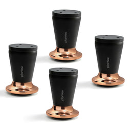Plantex 3 Inch Sofa Leg for Bed Furniture/Aluminium Sofa Leg for Table/Support Legs/Furniture Leg - Pair of 2 (4 Piece) (DTS-87, Black & Rose Gold)