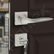 Plantex Premium Main Door Lock Set with 3 Years Warranty - Mortise Lock for Home (PT-002- Satin)