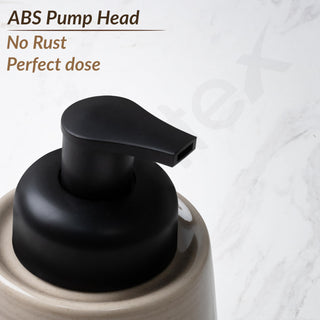 Plantex Ceramic Soap Dispenser for Washbasin/Hand Soap Dispenser/Soap Dispenser for Kitchen/Bathroom Accessories - Pack of 1