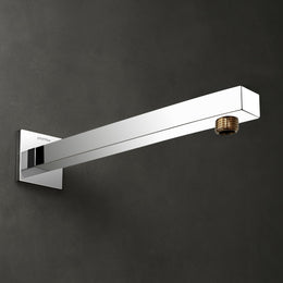 Plantex 18-Inch Shower Arm for Overhead Shower/Stainless Steel Shower Pipe/Wall Mount Bathroom Fitting with ½-Inch Thread - Pack of 1 (Chrome)