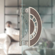 Plantex Door Handle/8 Inch Main Door Handle/Door Handle for Home/Pull-Push Door Handle/Door Accessories - Pack of 1 (Satin White, Satin Black)