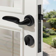 Plantex Door Lock for Home/Main Door Lock Set/Mortise Lock with Brass Lock Body & Cylinder  (7134, DC-Black & Z-Black)
