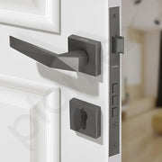 Plantex Door Lock for Home/Main Door Lock Set with 3 Years Warranty/Mortise Lock with Brass Lock Body & Cylinder with 3 Brass Key - (7129, Grey)