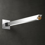 Plantex 14-Inch Shower Arm for Overhead Shower/Stainless Steel Shower Pipe/Wall Mount Bathroom Fitting with Ã‚Â½-Inch Thread - Pack of 1 (Chrome)
