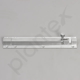 Plantex Stainless Steel Tower Bolt/Tower Bolt for Home,Offices Doors and Windows/Tower Bolt for Main Door/Door Latch/Kundi/Chitakini/Door Latch for Windows - Pack of 2 (Chrome, 8 inch)