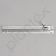 Plantex Stainless Steel Tower Bolt/Tower Bolt for Home,Offices Doors and Windows/Tower Bolt for Main Door/Door Latch/Kundi/Chitakini/Door Latch for Windows - Pack of 2 (Chrome, 8 inch)