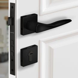 Plantex Premium Door Lock with 3 Years of Warranty/Main Door Lock for Home/Mortise Locks for Door - (PT-002- Black)