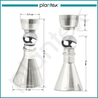 Plantex Door Stopper for Home/High Grade Stainless Steel Door Catcher/5 Inch Door Magnet Stopper/360 Degree Angle Door Magnet for Home/Office/Hotel - (Matt)