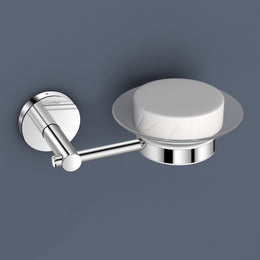 Plantex 304 Grade Stainless Steel Soap Holder Stand for Bathroom and Wash Basin/Bathroom Accessories - Oreo (Chrome)