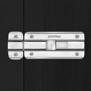 Plantex Premium Heavy Duty Door Stopper/Door Lock Latch for Home and Office Doors - Pack of 10 (Chrome)