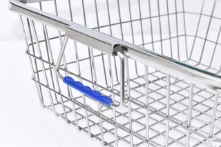 Plantex Stainless-Steel Dish Drainer Basket/Dish Drying Rack/Plate Stand/Bartan Basket (Size-48x37x20cm)
