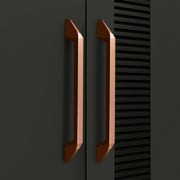 Plantex Cabinet Handle/Kitchen Cabinet Door Handle/Wardrobe/224 mm Cupboard Handle/Door Pull-Push Handle for Home/Office - Pack of 2 (Rose Gold)